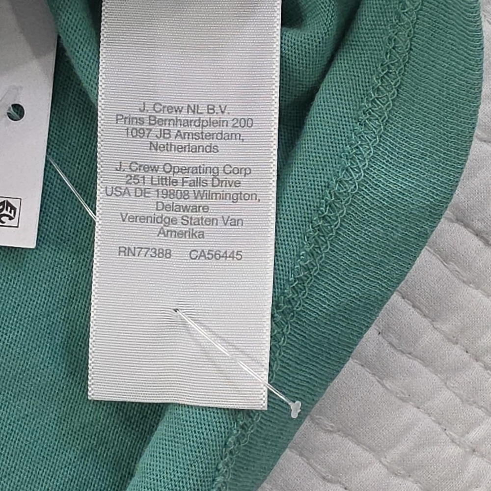Madewell T-Shirt Womens XL Green V-Neck Pocket Tee Short Sleeve Softfade NEW NWT - Picture 8 of 15